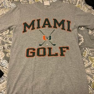 Miami golf t-shirt